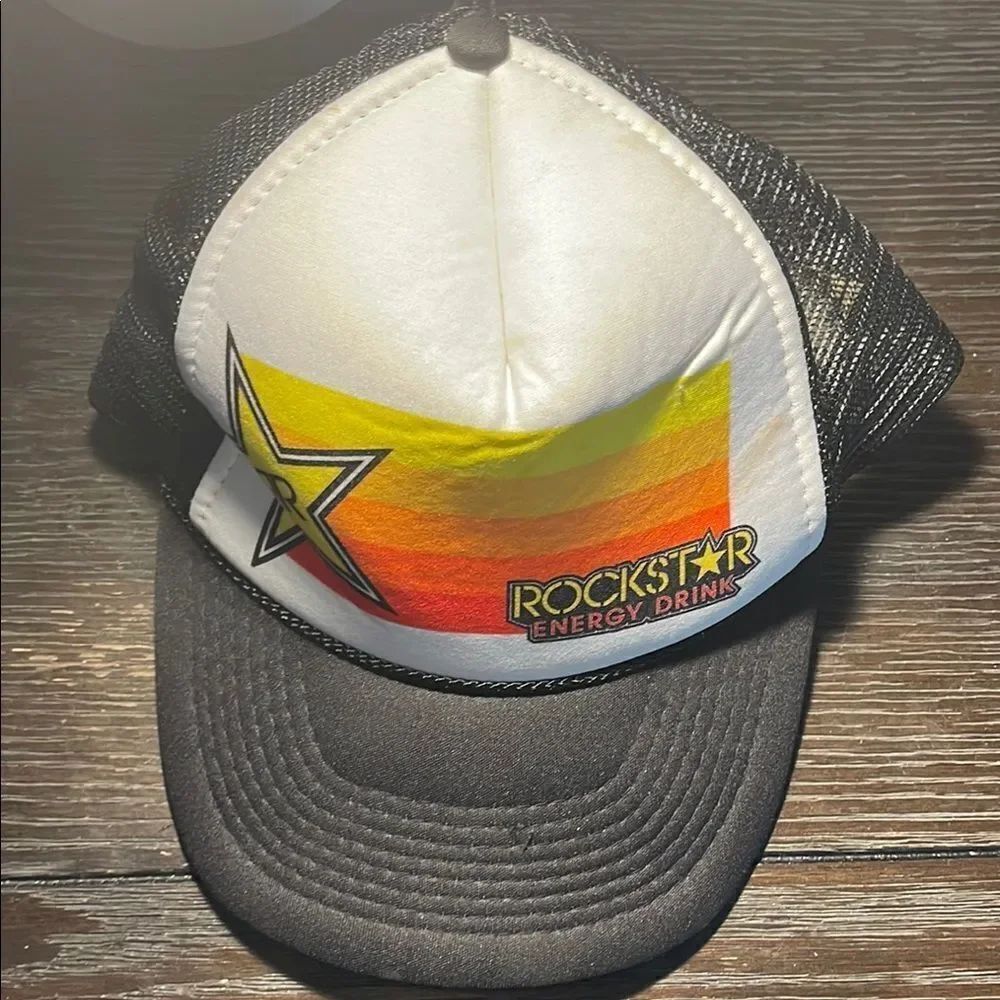 Kids Trucker Hat - Black and White
